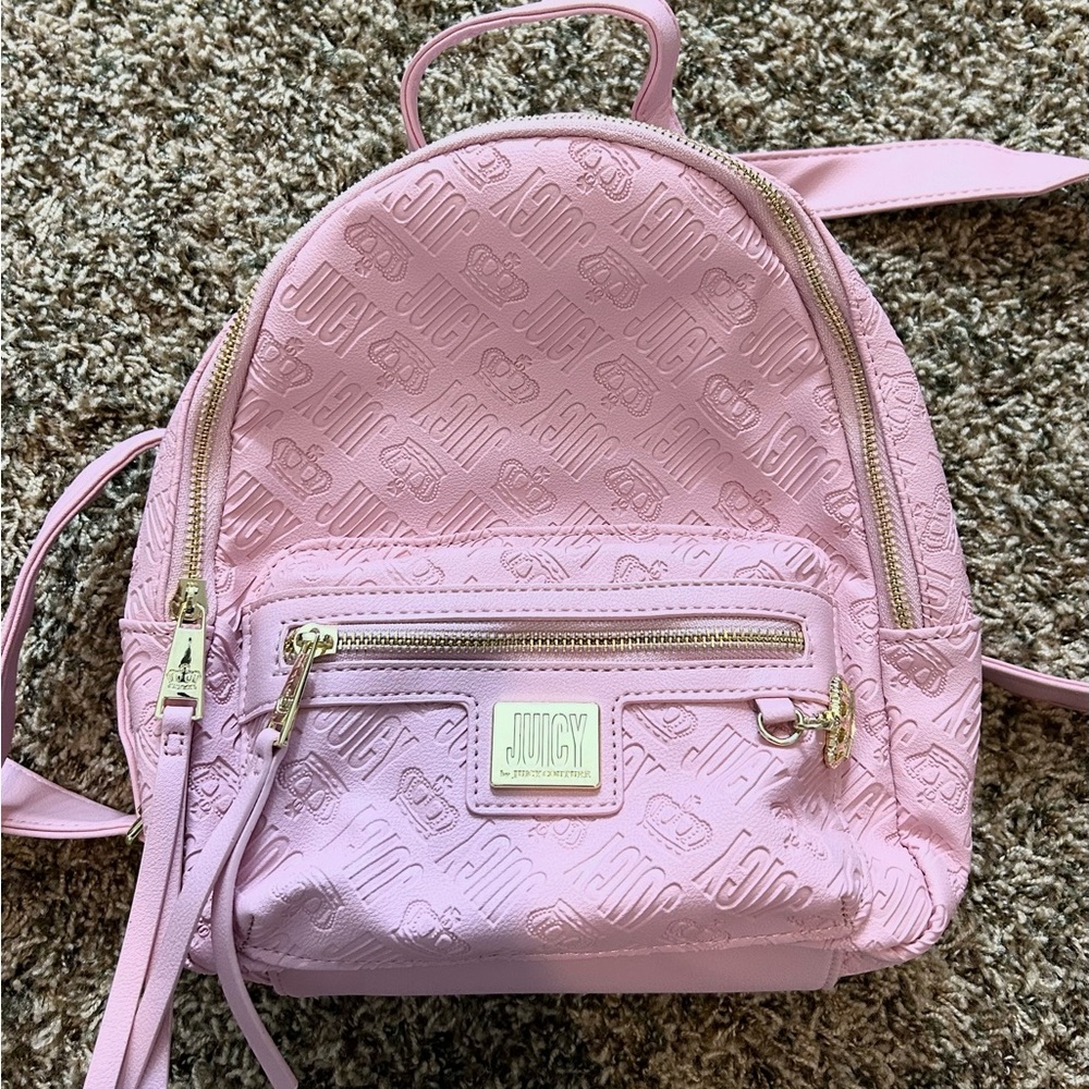 Pink Juicy Couture Backpack!!